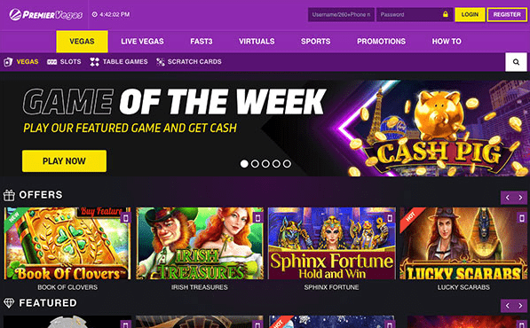 Premier Bet Casino.