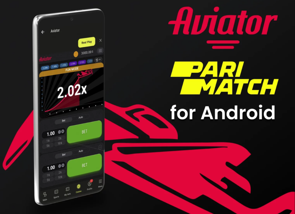 Aviator PariMatch For Android.