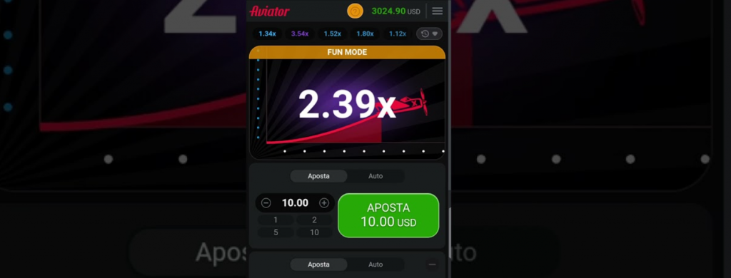 Casino JogaBets Aviator Game.